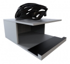 Suporte De Pendurar Bicicleta Bike Parede Mdf Branco
