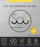 Kit 2 Criado Mudo Suspenso Sem Gaveta Mdf Branco Nicho
