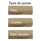 Kit Setup Pro tampo madeira maciça eucalipto