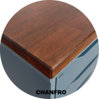 Kit Setup Pro tampo madeira maciça Eucalipto